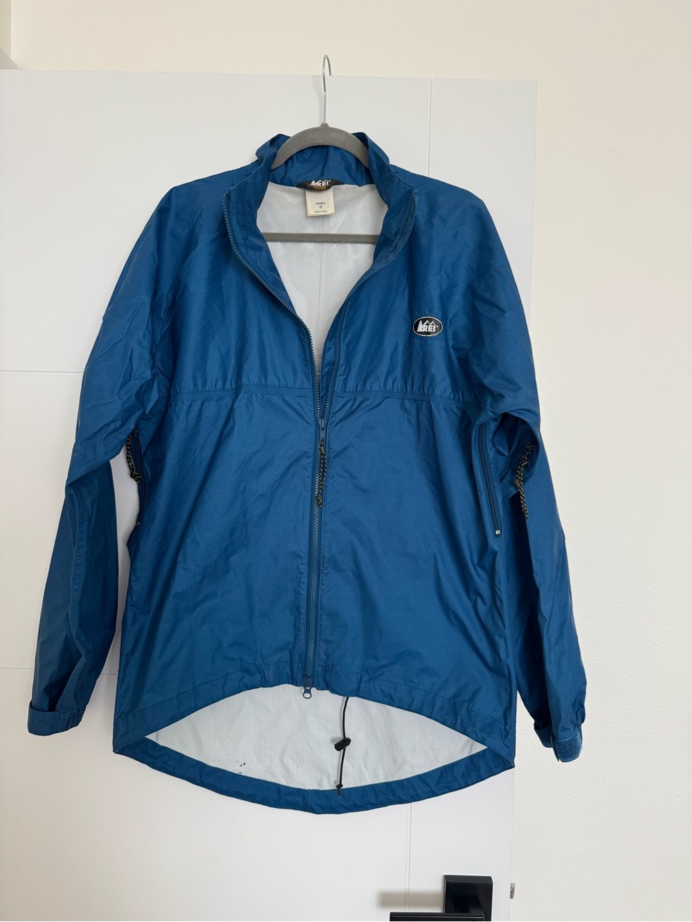 Vintage REI Royal Blue Cycling Rain Windbreaker Size Medium Unisex